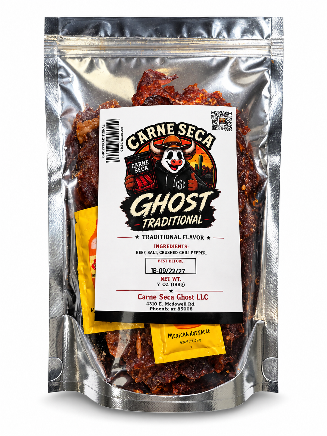 Carne Seca Ghost “Traditional” flavor
